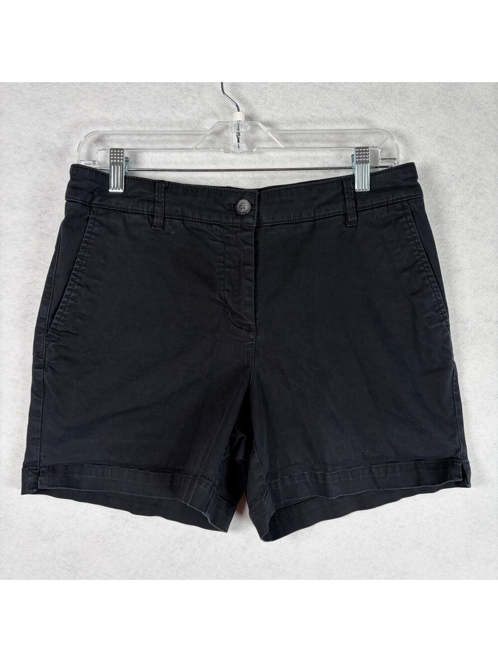 Tommy Bahama Black Cotton Chino Shorts Size 10